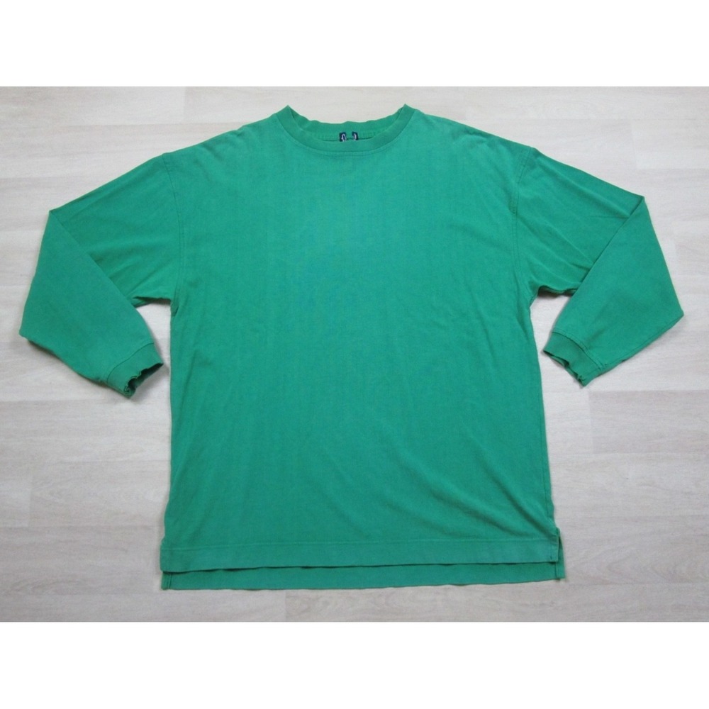Vintage 90s Y2K Gap Heavyweight T-Shirt Men's (XL) Green Grunge Skater